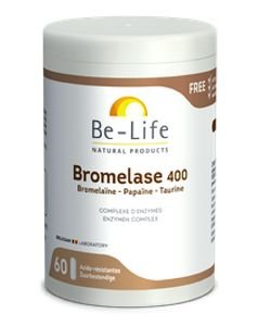 Bromelase 400, 60 capsules